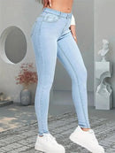 Calça jeans skinny feminina
