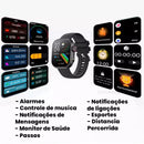Smartwatch com  lanterna