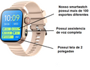 Smartwatch com  lanterna